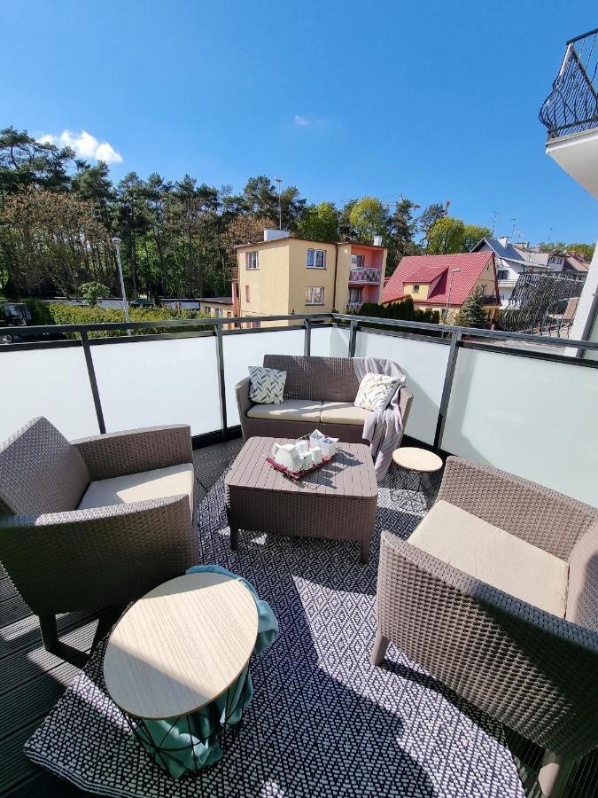 Willa Zachodni Brzeg Miedzyzdroje Exteriör bild